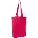 Fairtrade cotton bag with bottom fold PIOTR