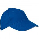 6-panel sandwich baseball cap CURTIS