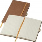 A5 notebook with recycled leather cover TRACY
