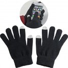 Acrylic gloves with touch tops on two fingers CHAD