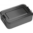 Aluminium lunch box with closure KATHERINE