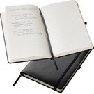 Black A5 notebook SCARLETT