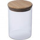 Borosilicate glass jar with bamboo lid, 700 ml TYMON