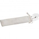 Cutlery set in a cotton pouch NIKODEM