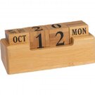 Everlasting bamboo desk calendar ANNABELLE