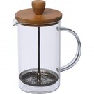 Glass coffee or tea maker with a bamboo lid NATHAN