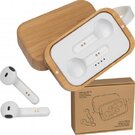 Inearphones in a bomboo box HAZEL