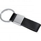 Keyring with a black PU strap REMO