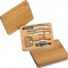 Manicure set in bamboo case CANDACE