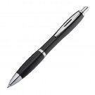 Plastic ball pen with metal clip ERIN