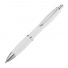 Plastic ball pen with metal clip ERIN