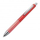 Plastic ball pen with sparkling grip zone REX