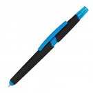 Plastic ballpen with highlighter and touch function EMMETT