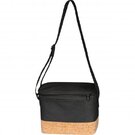 Polyester cooler bag with cork bottom ANNELIESE