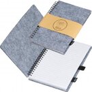 RPET felt notebook BRENDA