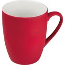 Rubberized ceramic mug JUDYTA