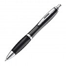 Ball pen with colored transparent shaft MELISSA