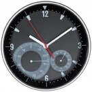 Wall clock with hygro and thermometer GEORGE