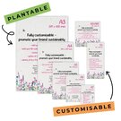 Plantable Seed Paper Prints And Flyers