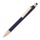 Rubberised ballpoint pen LENA