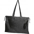 Organic cotton bag with fastener VIOLETA