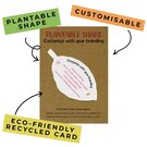 Plantable Shape on Card