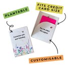 Plantable Card Holder