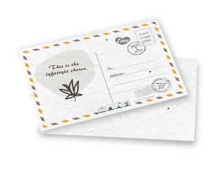 Seeded Paper Postcards A7 (1PP)