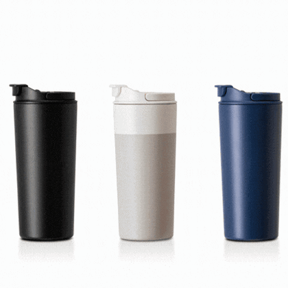 Latte ceramic travel mug 600ml
