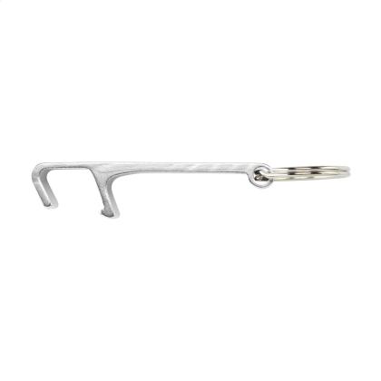 Alu Opener Phone Stand GRS Recycled keyring