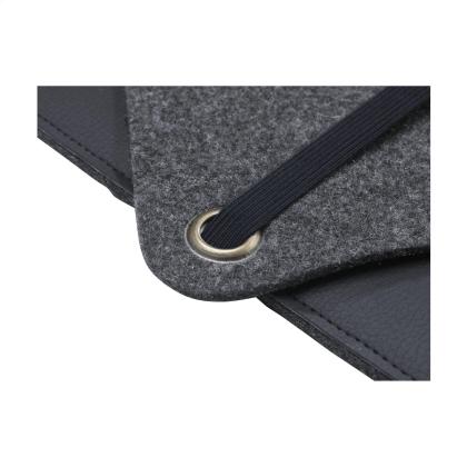 Recycled Felt & Apple Leather Laptop Sleeve 14 inch