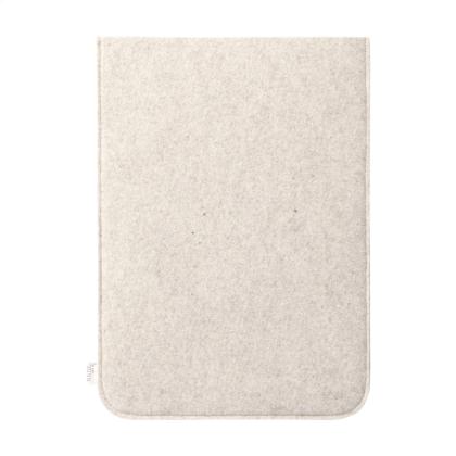 Recycled Felt & Apple Leather Laptop Sleeve 16