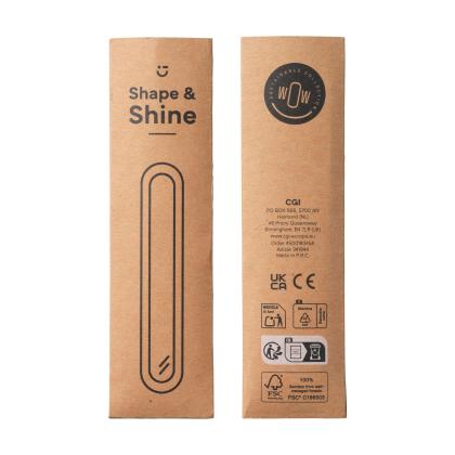 Shape & Shine Bamboo nail file