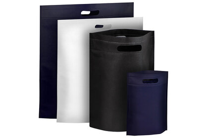 TOSKANA Nonwoven Non-Woven Polypropylene Shopper Tote Bag