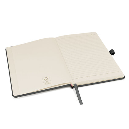 Notes London - Wilson A5 Certified Sustainably Sourced  Notebook in Dark Grey