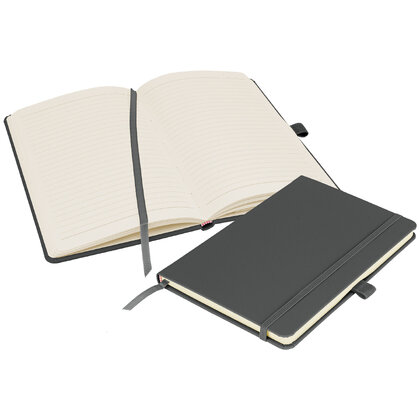 Notes London - Wilson A5 Certified Sustainably Sourced  Notebook in Dark Grey