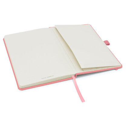 Notes London - Wilson A5 Certified Sustainably Sourced  Notebook in Baby Pink