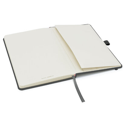 Notes London - Wilson A5 Certified Sustainably Sourced  Notebook & Pen Set in Dark Grey