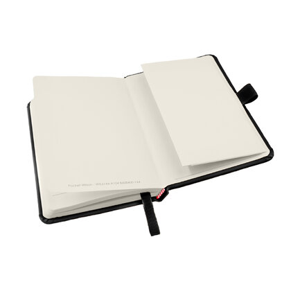 Notes London - Wilson A6 Certified Sustainably Sourced  Notebook in Black