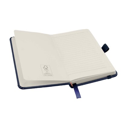 Notes London - Wilson A6 Certified Sustainably Sourced  Notebook in Navy