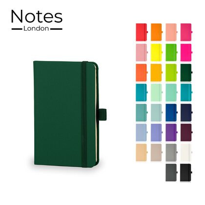 Notes London - Wilson A6 Certified Sustainably Sourced  Notebook in Green