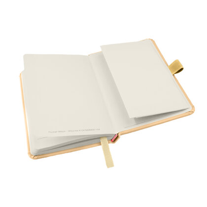 Notes London - Wilson A6 Certified Sustainably Sourced  Notebook in Pastel Tan