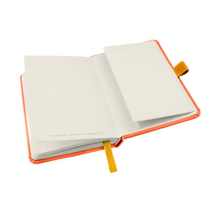 Notes London - Wilson A6 Certified Sustainably Sourced  Notebook & Pen Set in Orange