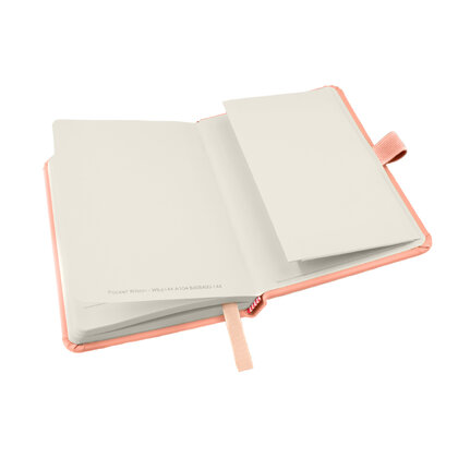 Notes London - Wilson A6 Certified Sustainably Sourced  Notebook & Pen Set in Pastel Pink