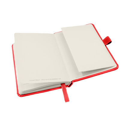Notes London - Wilson A6 Certified Sustainably Sourced  Notebook & Pen Set in Red