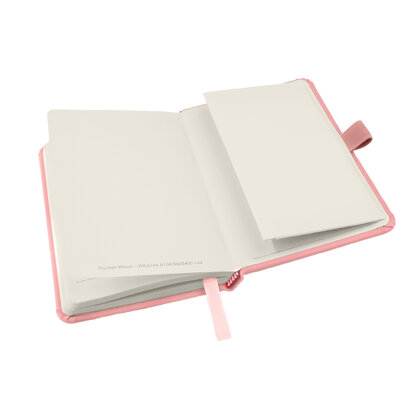 Notes London - Wilson A6 Certified Sustainably Sourced  Notebook & Pen Set in Baby Pink
