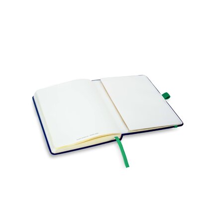 Toretto A5 Lined Soft Touch PU Notebook in Green