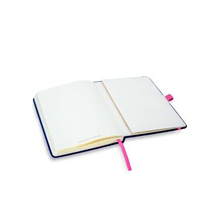 Toretto A5 Lined Soft Touch PU Notebook & Pen Set in Pink