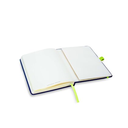 Toretto A5 Lined Soft Touch PU Notebook & Pen Set in Lime