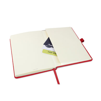 Holms A5 High Impact Thermal PU Cover Notebook in Red